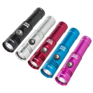 Lampes de plongée d'exploration LED RD75E SUPE 1200 lumens pour plongée récréative et technique.